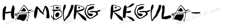 Hamburg Regula字体转换